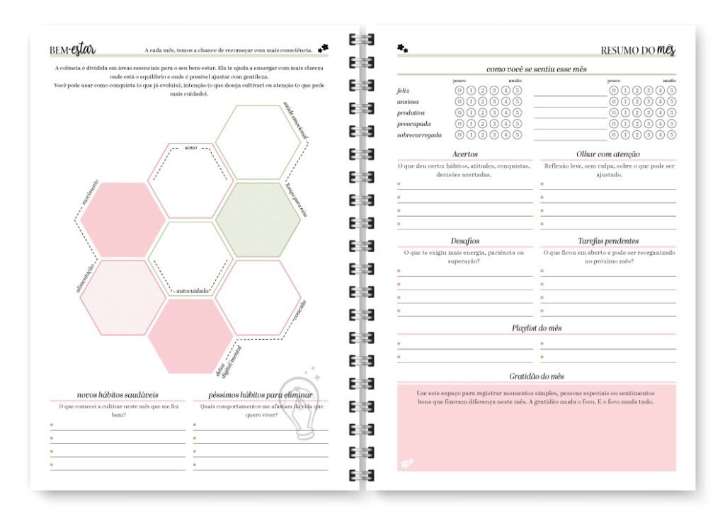Miolo Planner Spring 2027 (Trilha de Papel) - Imagem 11