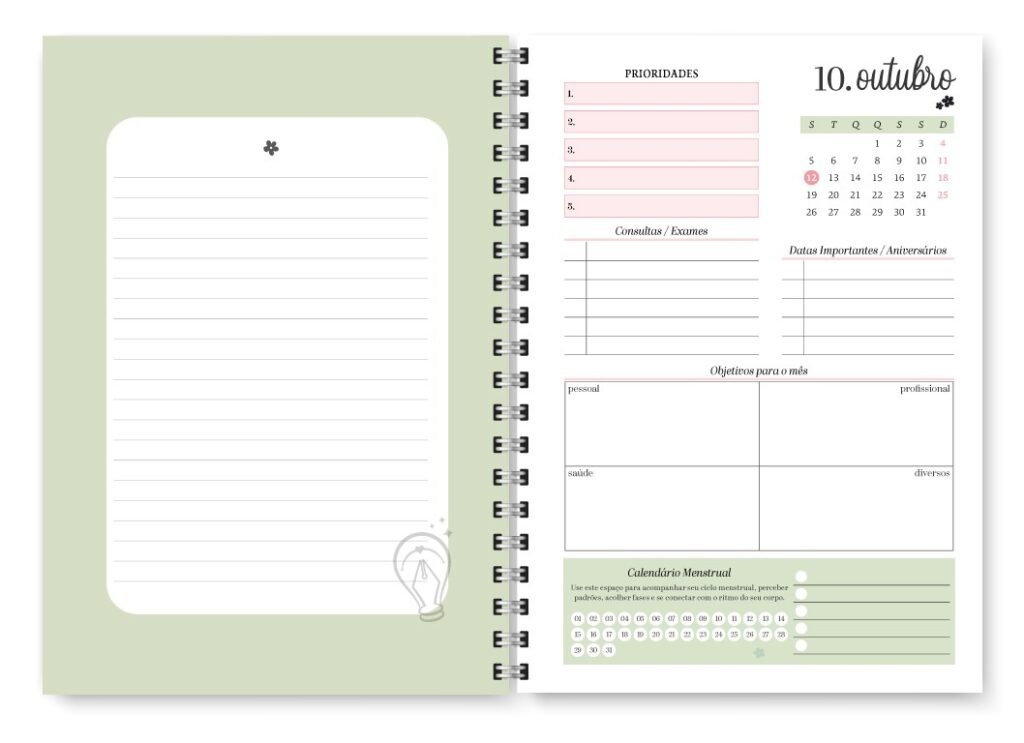 Miolo Planner Spring 2027 (Trilha de Papel) - Imagem 17