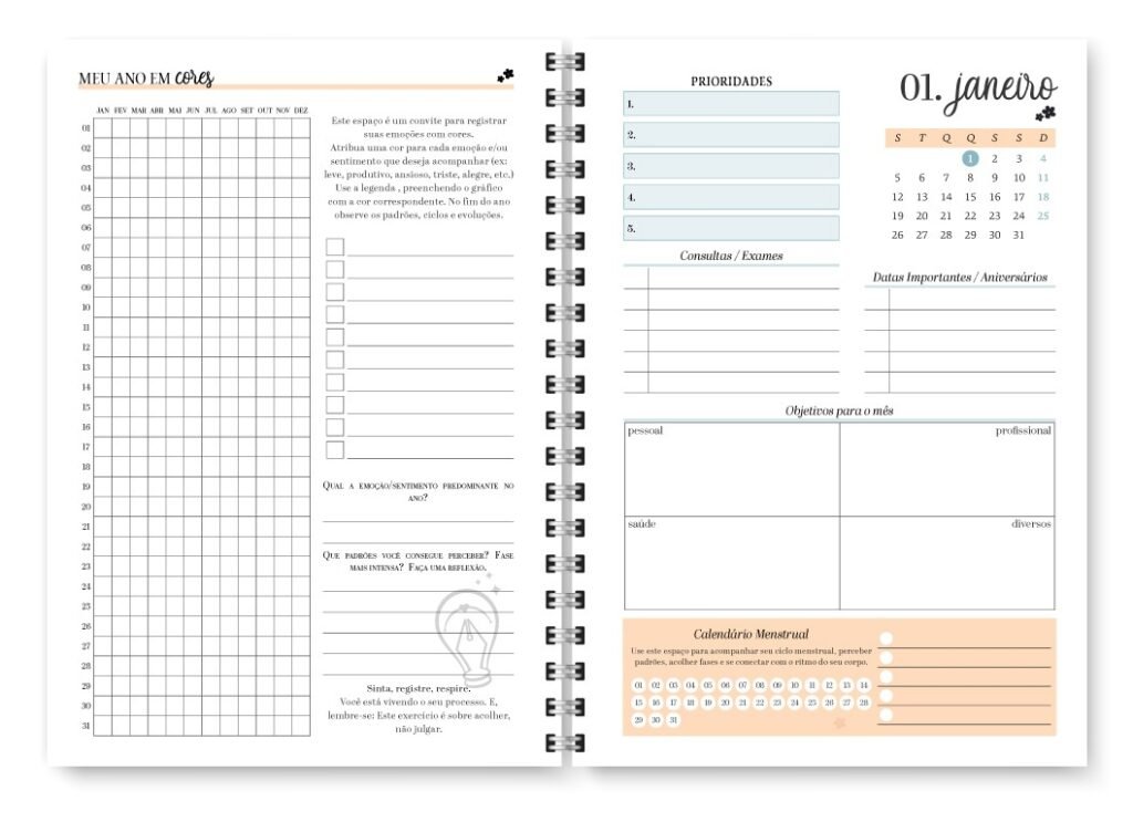 Miolo Planner Spring 2027 (Trilha de Papel) - Imagem 21