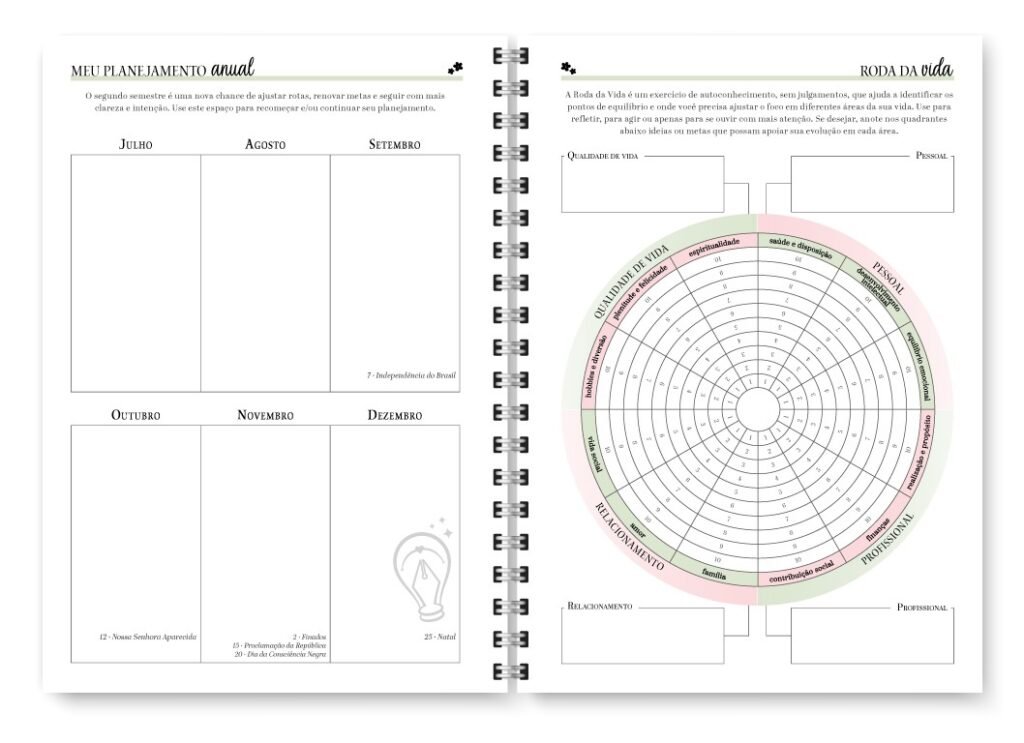 Miolo Planner Spring 2027 (Trilha de Papel) - Imagem 2