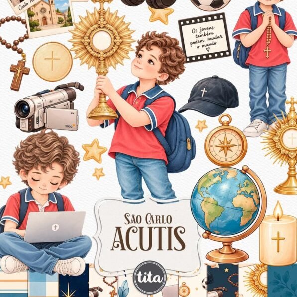 Santos – São Carlo Acutis – Ilustrações (Tita)