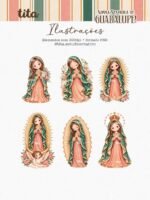 Santos - Nsra de Guadalupe - Ilustrações (Tita) - Imagem 2