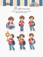 Santos - São Carlo Acutis - Ilustrações (Tita) - Imagem 3