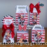 Minnie Vermelha - Kit Festa Pronta