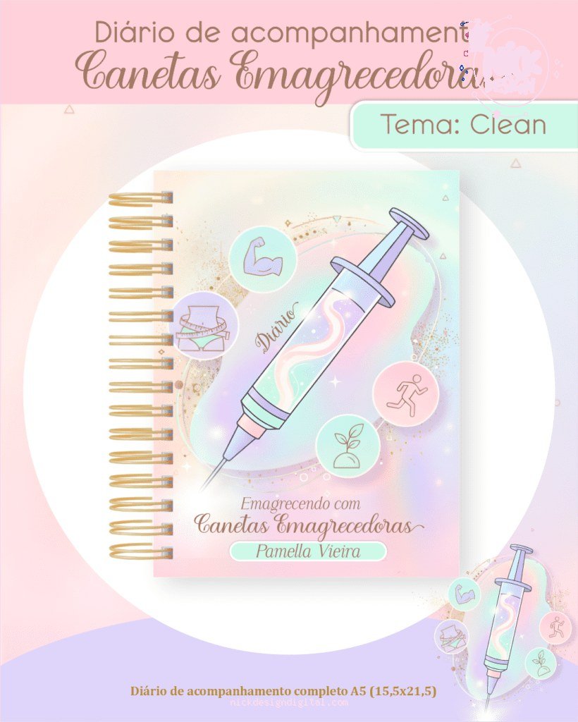 Clean - Coleção Canetas Emagrecedoras (Pamella)