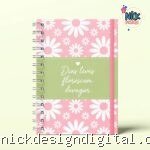 Kit Caderno Anotações Vida Leve - A5 - WIRE-O/ESPIRAL (Telma Contel)