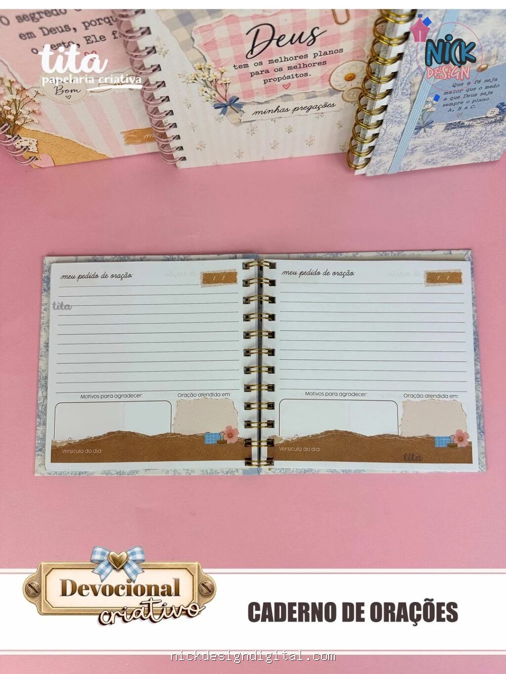 Devocional Criativo - Combo Encadernação (Tita) - Imagem 8