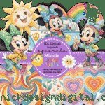 Inspirado Minnie Good Vibes - Kit Digital