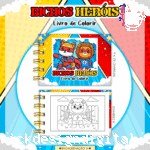 Bichinhos Herois - Mini Livro Colorir (Lina)