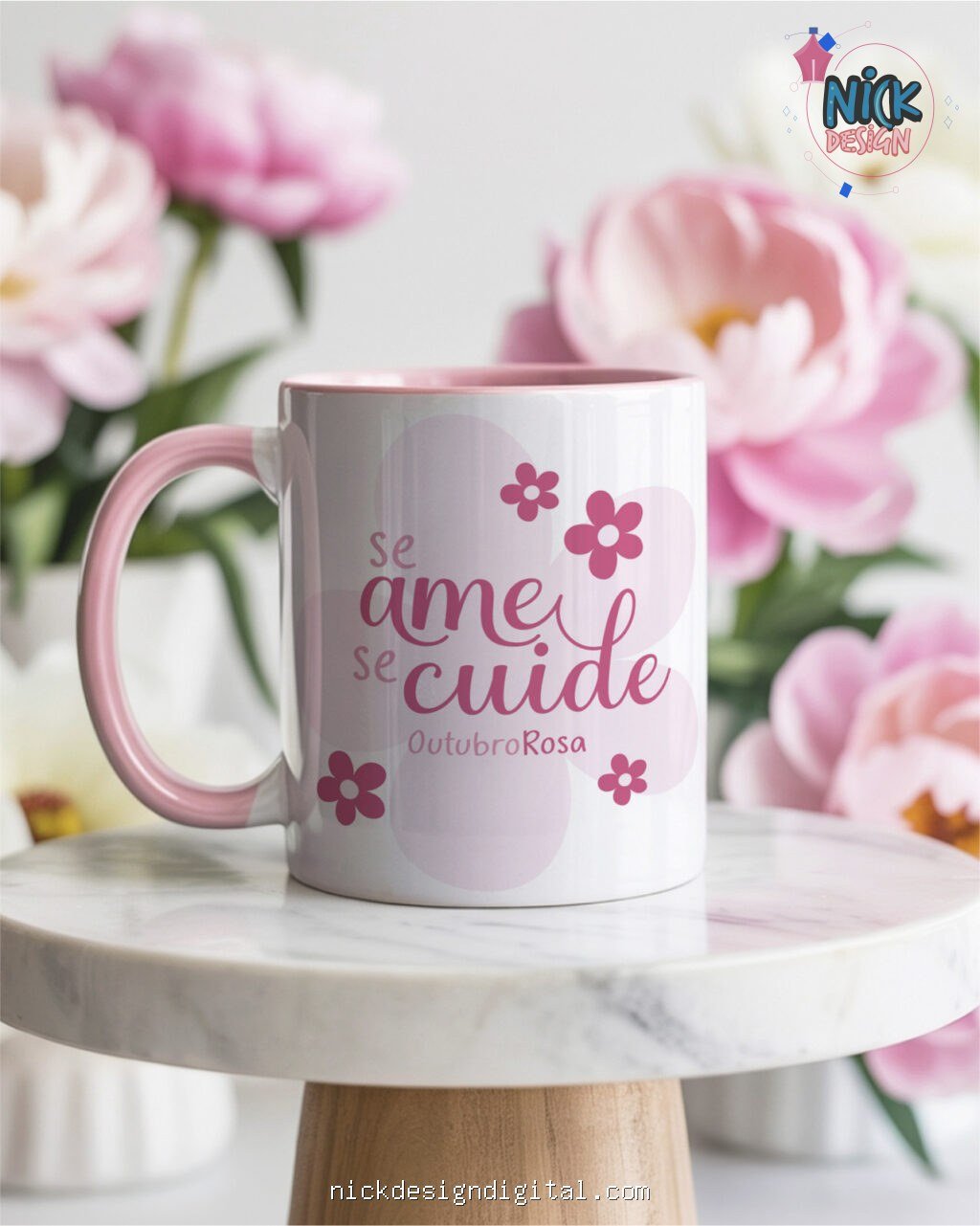 Kit Canecas Outubro Rosa V7 - Imagem 6