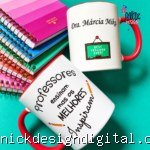 Professores ensinam mas os melhores inspiram - Arte Avulsa Caneca