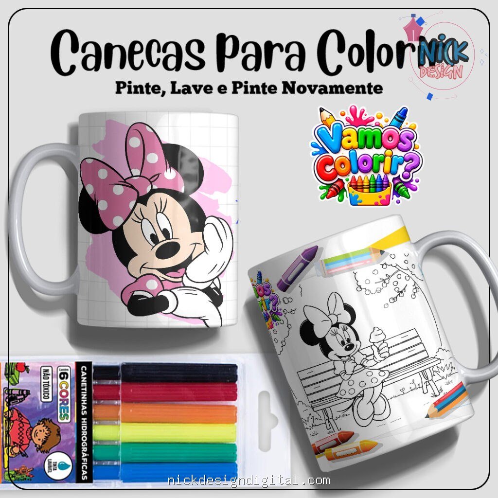 Coleção Dia das Crianças para colorir 2026 - Imagem 12