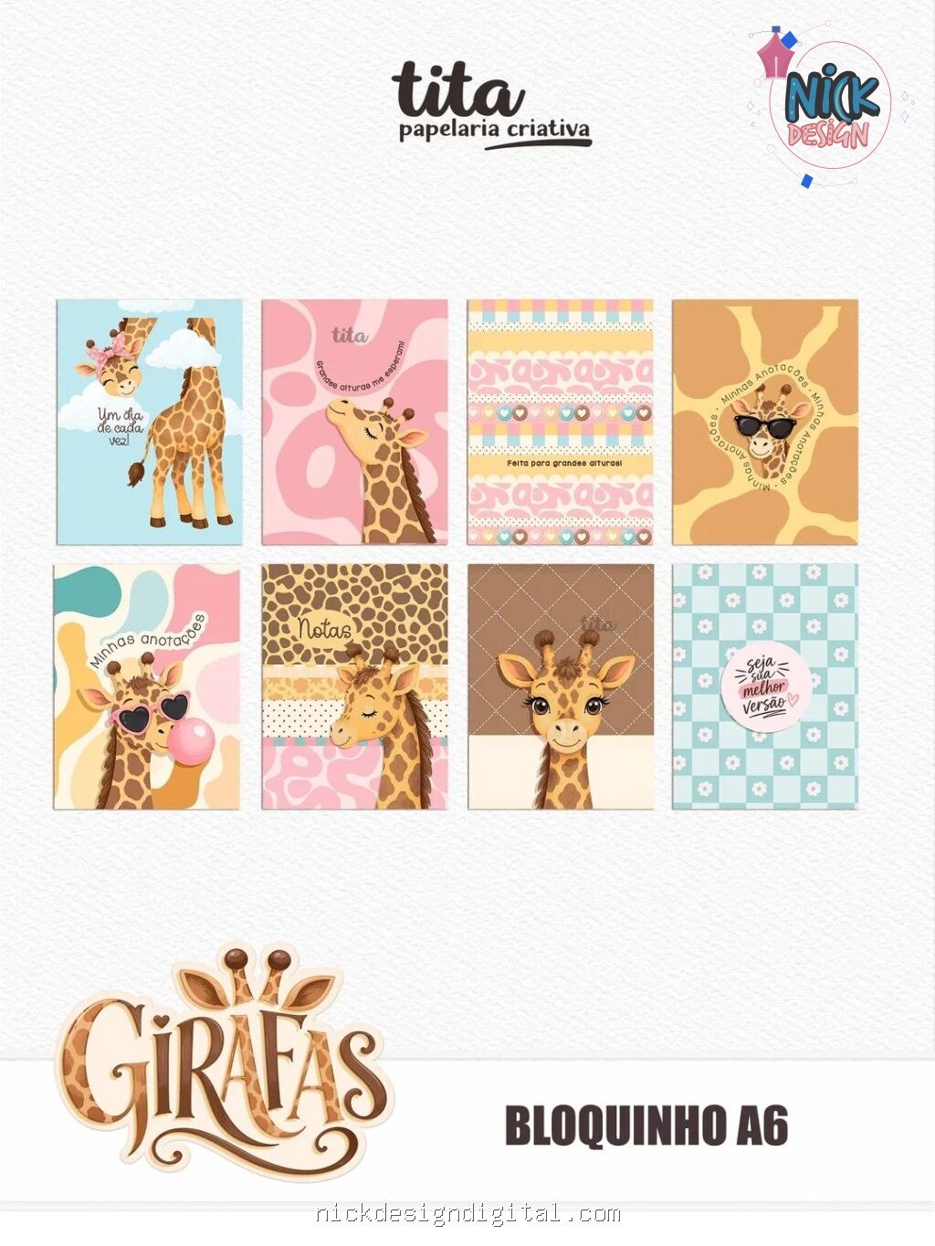 Girafas - Combo Encadernação - Imagem 2