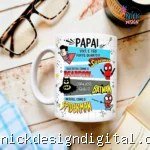 Pai, meu Super Herói - Arte Avulsa