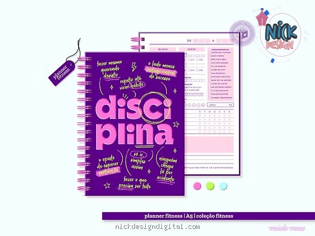 Fitness | Planner & Capas (Miolo Meu) - Imagem 1