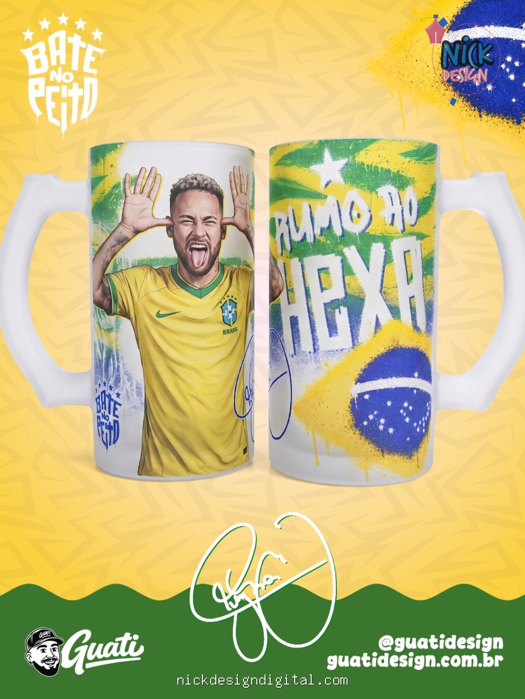 Neymar 2026 | Canecas + Chopp - Imagem 13