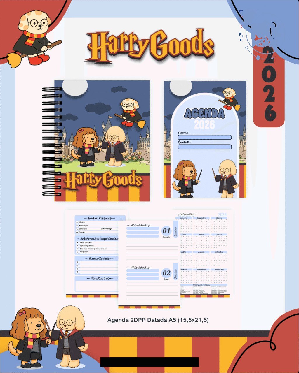 BOX Harry Goods - Escolar 2026 (Pamella) - Imagem 7