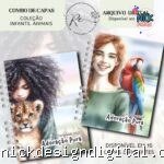 COMBO Capas Infantis para o Congresso Adoração Pura - Coleção Animais (Re Castori)