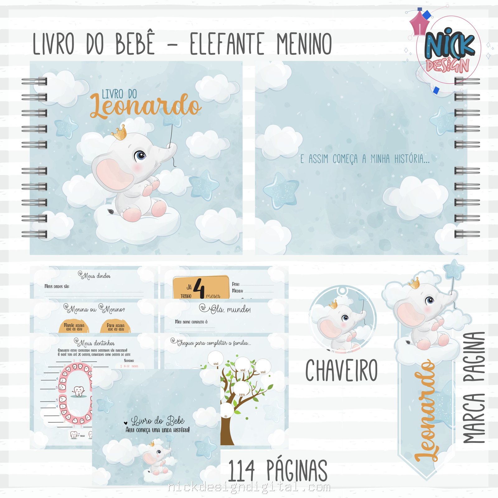 Elefante - Menino – Coletiva 1