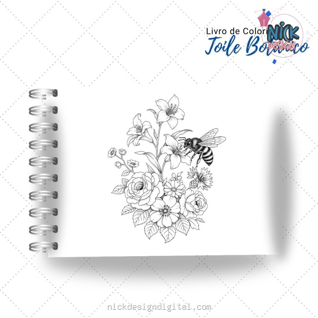 Botânico - Livro de Colorir - Imagem 2
