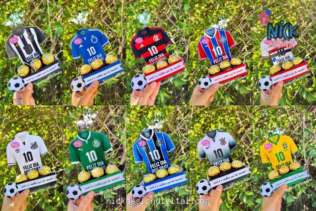 Melhor pai do mundo - Caixa box Time de Futebol - Imagem 1