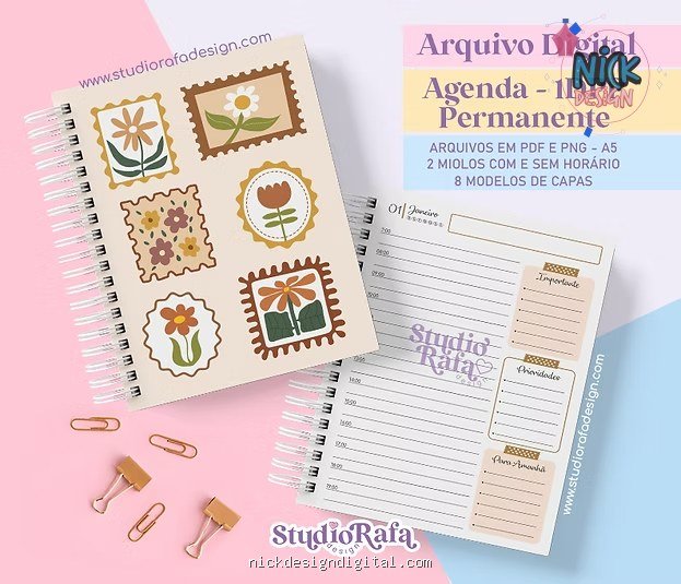Agenda Permanente Caramelo - 1DPP - Imagem 1