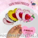 Capa para Pirulito - Dia das Mães