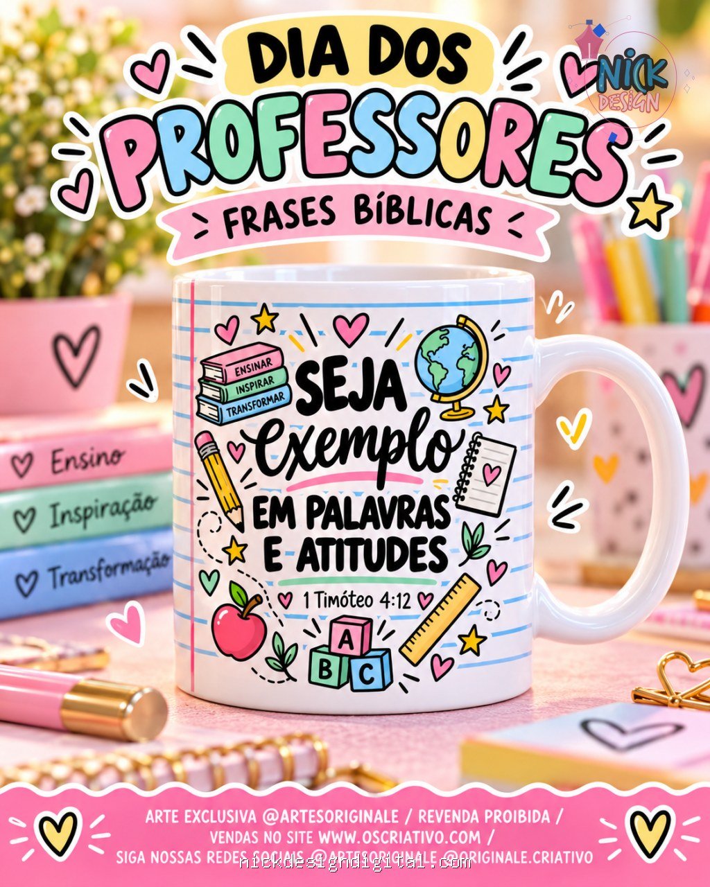 Dia dos Professores – Frases Bíblicas - Imagem 4