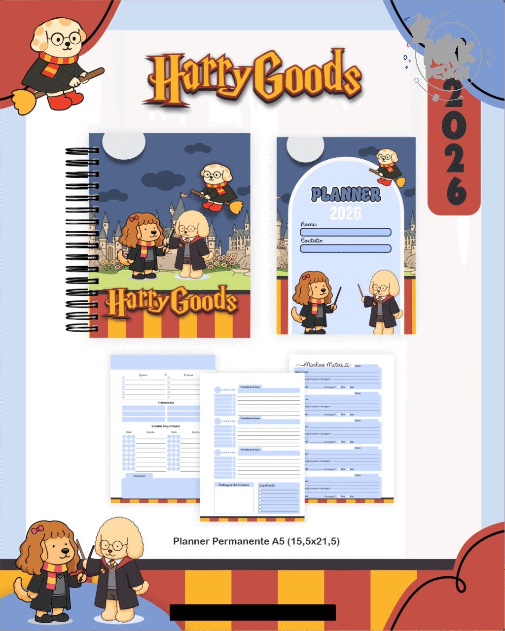 BOX Harry Goods - Escolar 2026 (Pamella) - Imagem 5