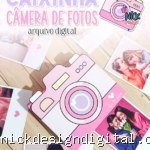 Caixinha câmera de fotos