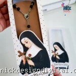 Santa Rita de Cássia - Caixa Terço