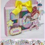 Kit Diversão/Atividades Circo Rosa