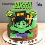 Hulk - Topo de Bolo