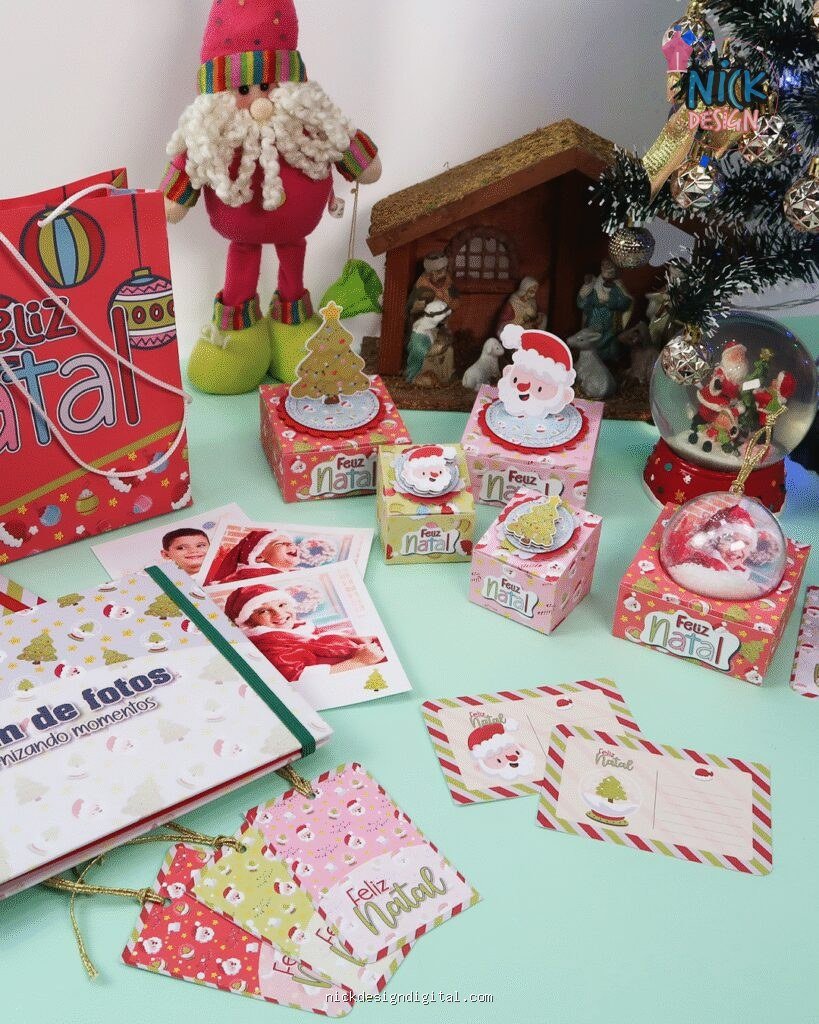 Coleção NATAL para presentear (Mimos Personalizados)