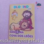 Daniel Na Cova Dos Leões - Mini Livro para Colorir