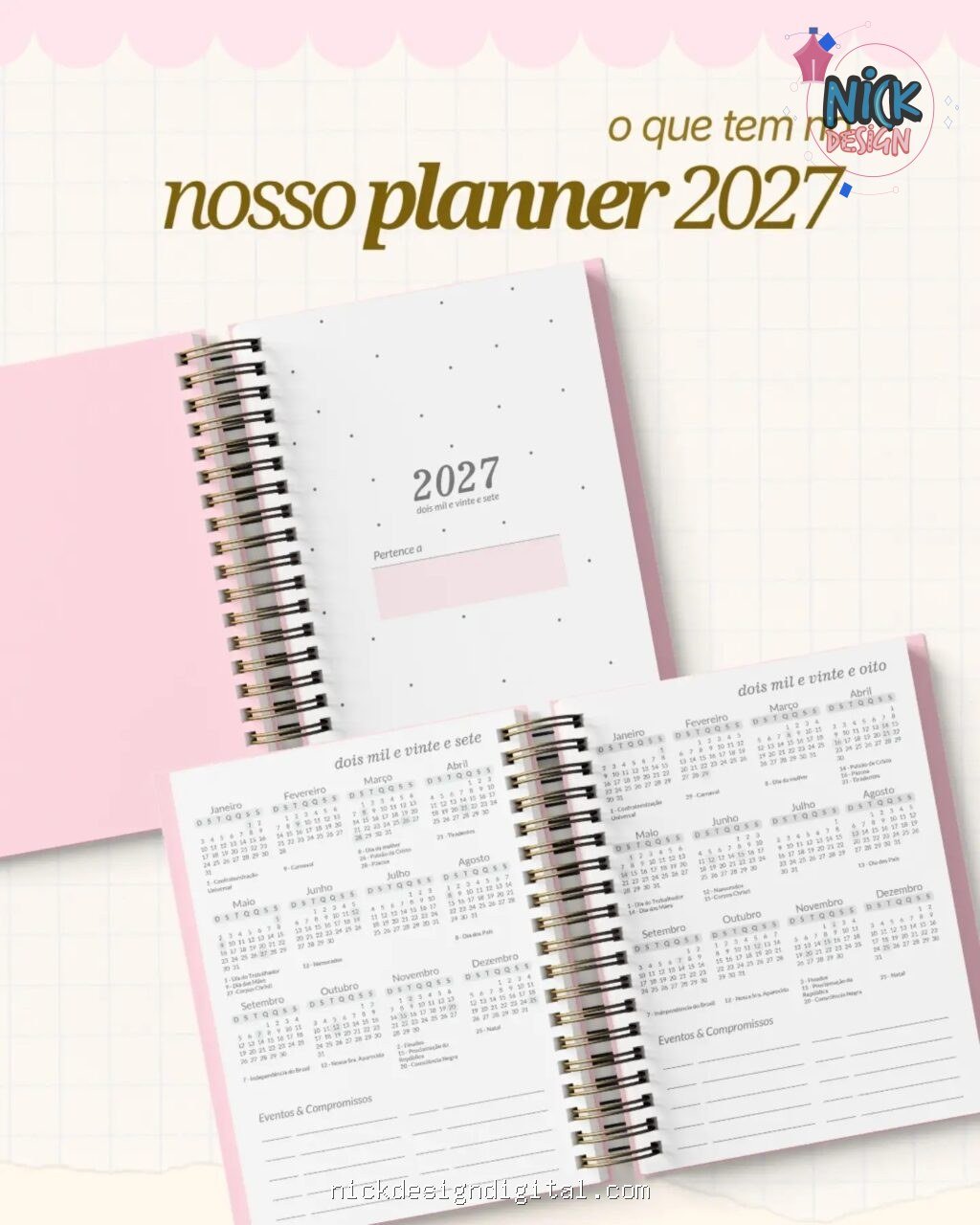 Kit Miolos Planners 2027 - Imagem 5