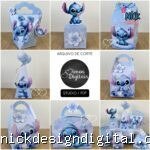Stitch Chá de Bebê - Kit Festa Pronta