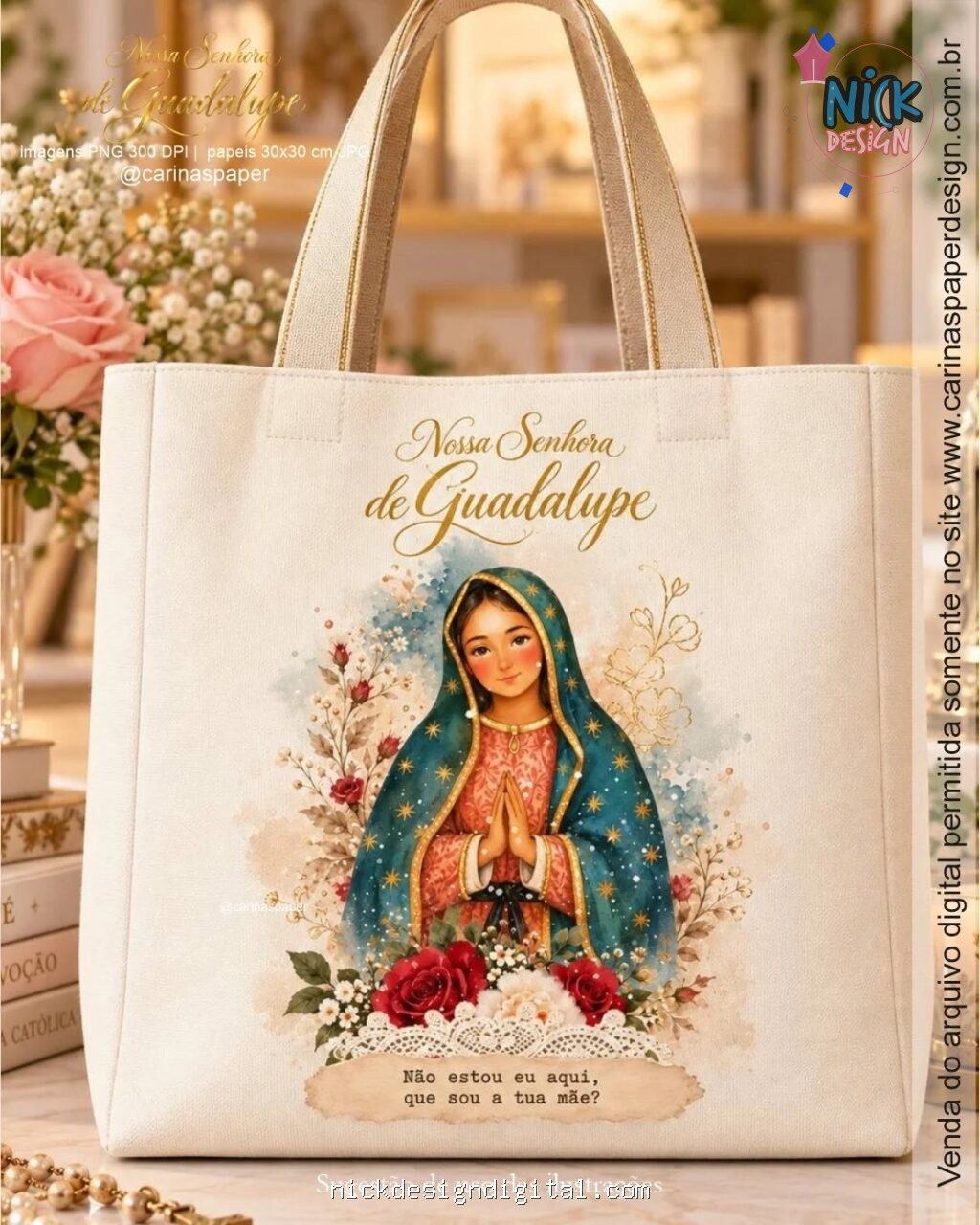 Kit Ilustrações Nossa Senhora de Guadalupe 2 - Imagem 4