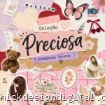 Coleção PRECIOSA | Scrapbook Cristão (Ana Flor)
