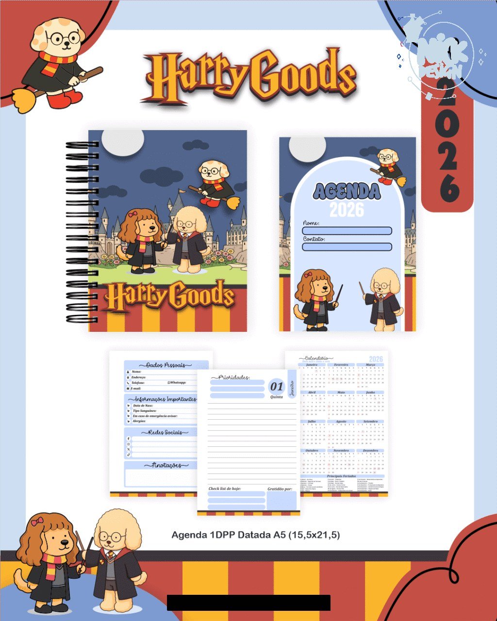 BOX Harry Goods - Escolar 2026 (Pamella) - Imagem 9