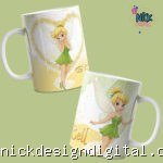 Peter Pan e Sininho - Artes para Caneca