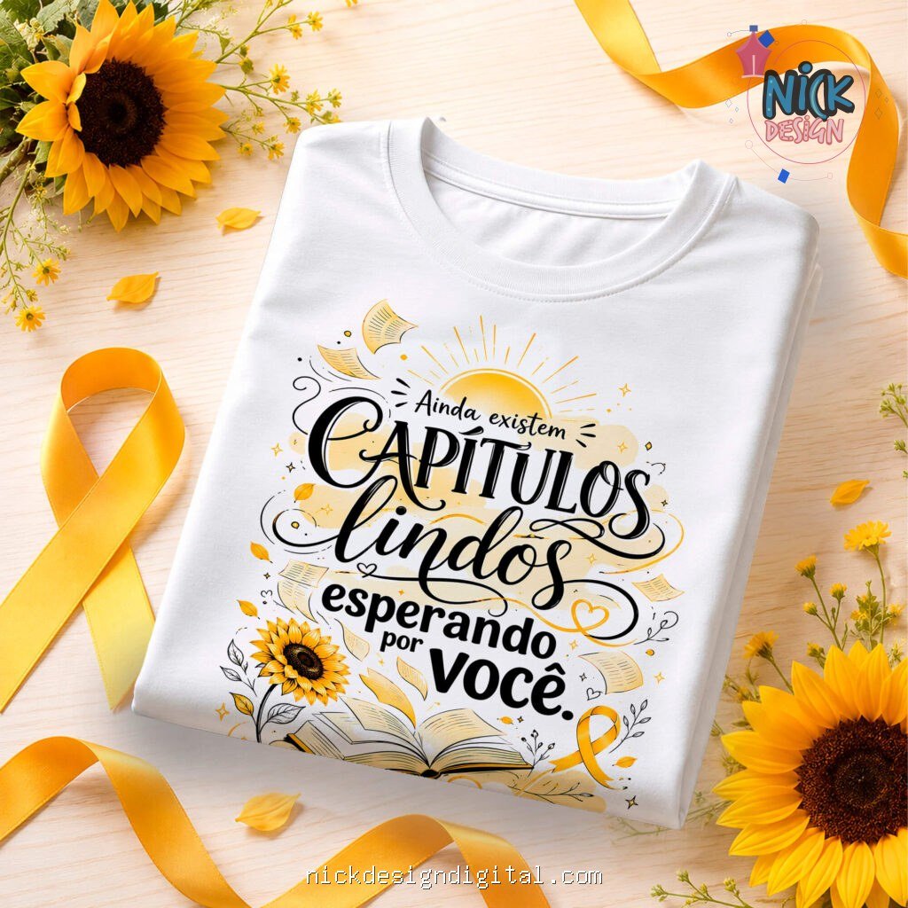 Setembro Amarelo - Artes Camisetas - Imagem 7