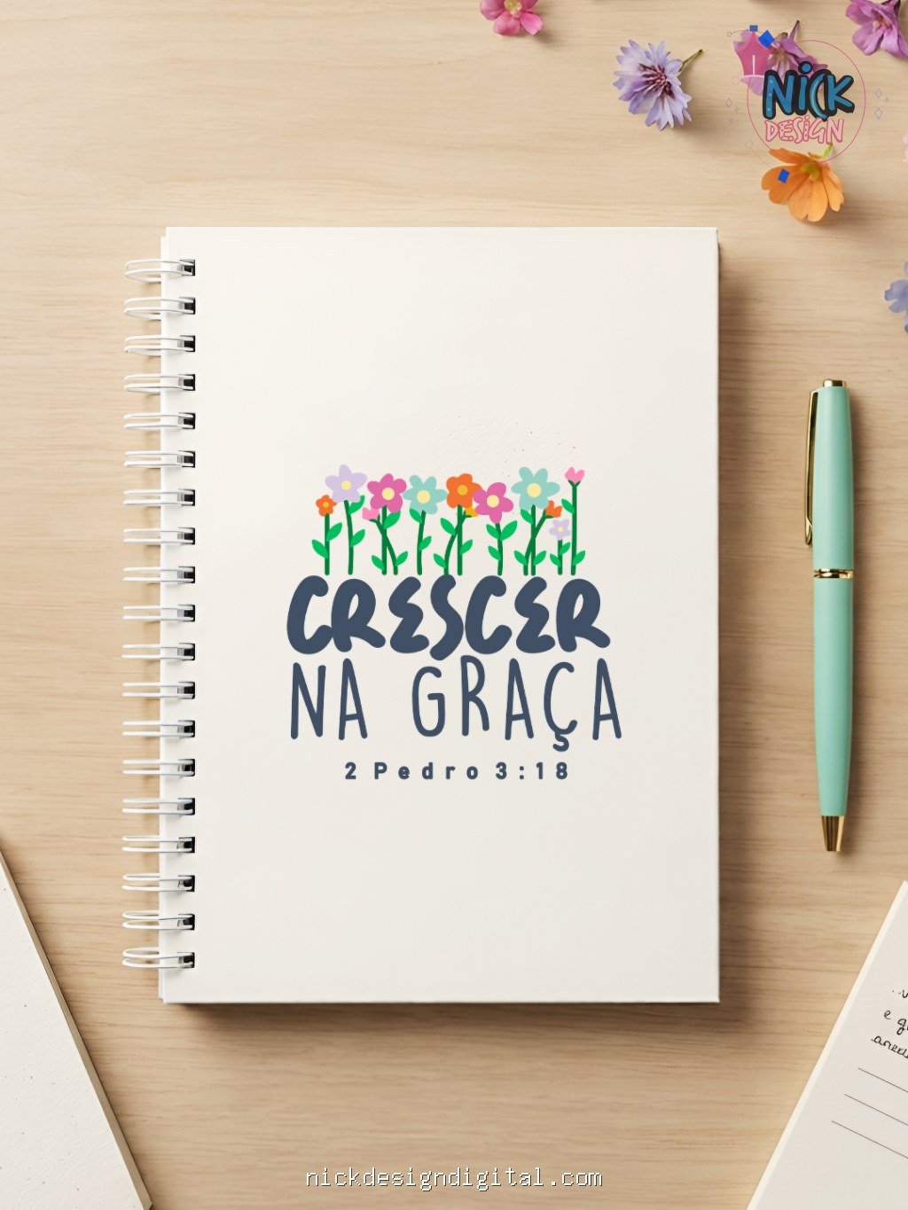 Cores da Fé - Capas A5 - Pack 3 - Imagem 10