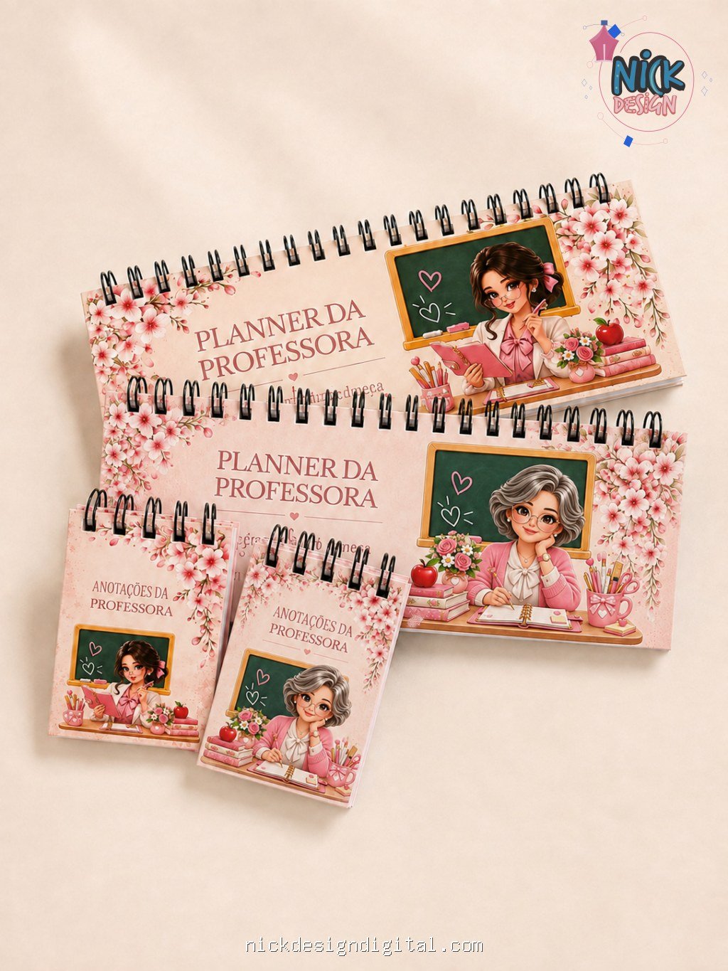 Planner de Mesa da Professora 2027 - Imagem 1