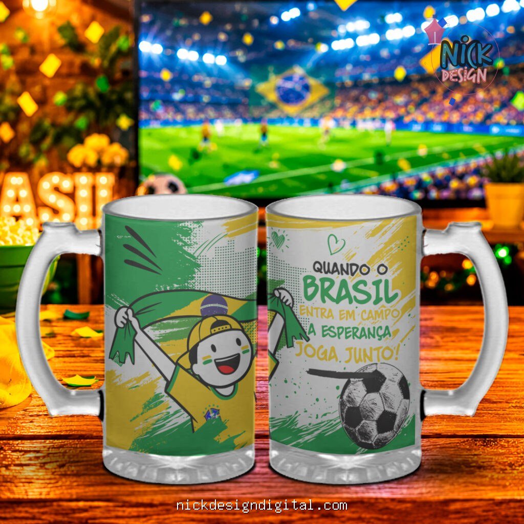 Copa 2026 - Artes para Caneca Chopp - Imagem 3