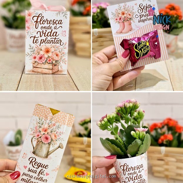 Printables completo + imagens e fundos - Mensagens (Telma Contel) - Imagem 1