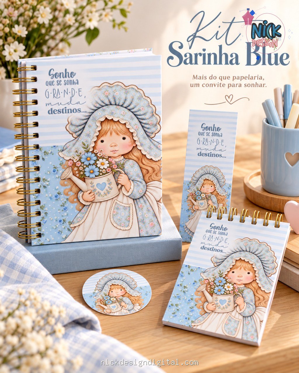 Kit Sarinha Blue - Imagem 1