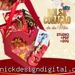 Bolsa Coração - Dia das Mães