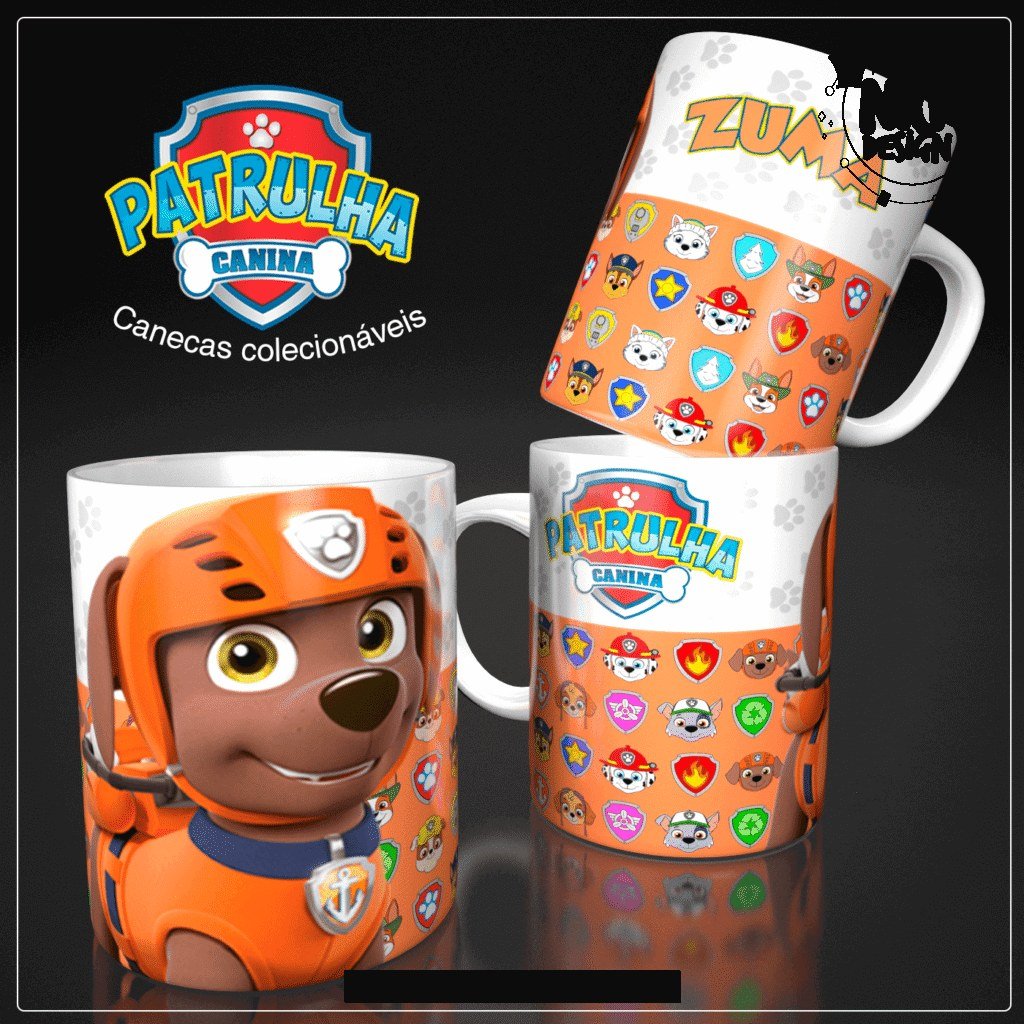 Patrulha Canina - Artes Canecas - Imagem 7