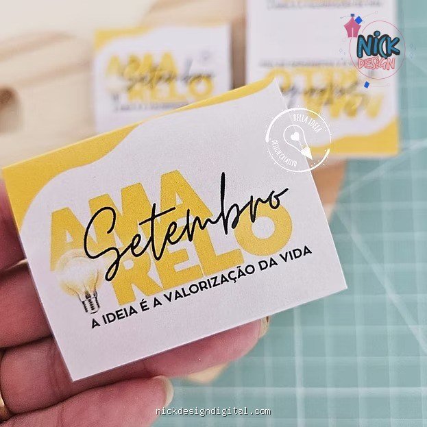 Chiclete - Setembro Amarelo - Imagem 1